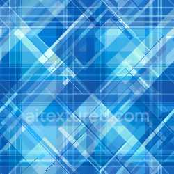 seamless Seamless 3D PBR Texture with Blue Geometric Plaid Pattern texture 8k free download PBR