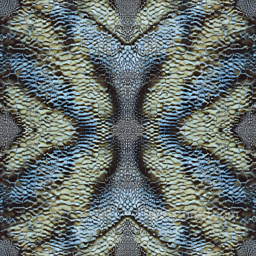 Reptilian Skin Seamless Texture with Intricate Scale Patterns and Natural Color Variations seamless Skin PBR texture