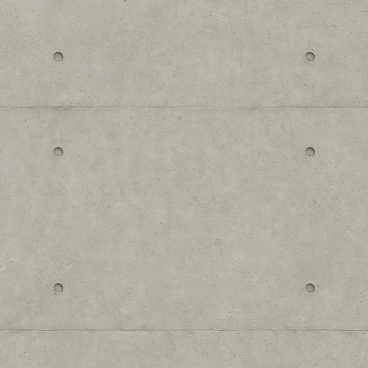 Cast In Place Concrete Subtle Form Tie Marks seamless PBR texture preview