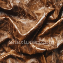 seamless Seamless 3D distressed brown leather PBR texture with natural wrinkles and fine grain texture 8k free download PBR