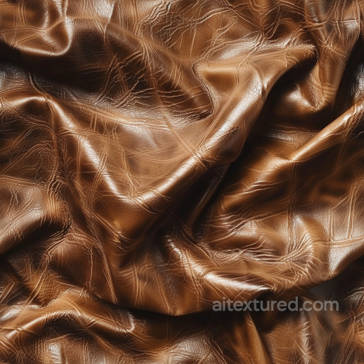 distressed brown leather PBR texture with natural wrinkles and fine grain seamless Leather PBR texture