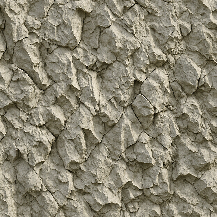 Jagged Limestone seamless PBR texture preview