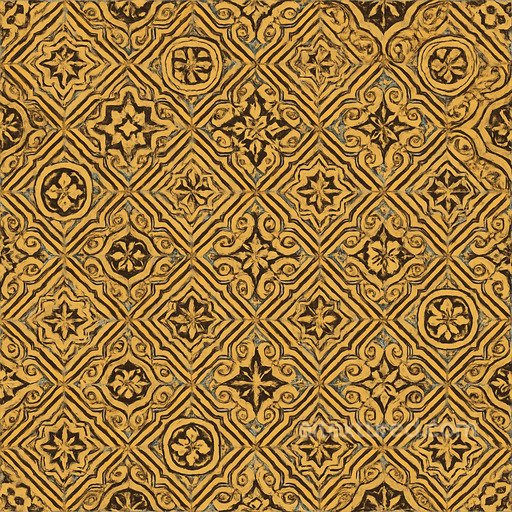 Ornate Geometric Pattern Seamless Texture seamless Patterns PBR texture