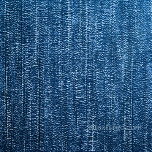 Cracked Denim Texture with Linear and Wavy Fabric Folds seamless Denim jeans PBR texture