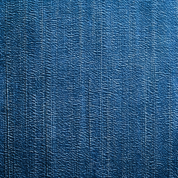 Cracked Denim with Linear and Wavy Fabric Folds seamless PBR texture preview