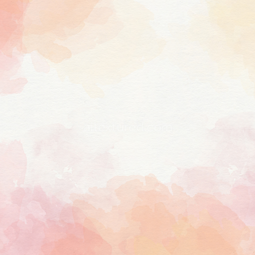 Seamless 3D PBR Texture of Soft Pastel Watercolor Wash on Paper