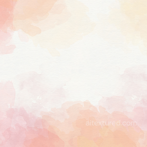 Watercolor Texture of Soft Pastel Watercolor Wash on Paper seamless Watercolor texture PBR texture