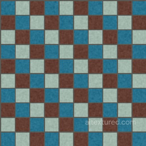 Procedural Glazed Ceramic Mosaic PBR Texture seamless Ceramic PBR texture