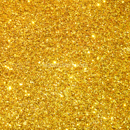 Seamless 3D PBR Gold Glitter Texture with Bright Sparkling Shine