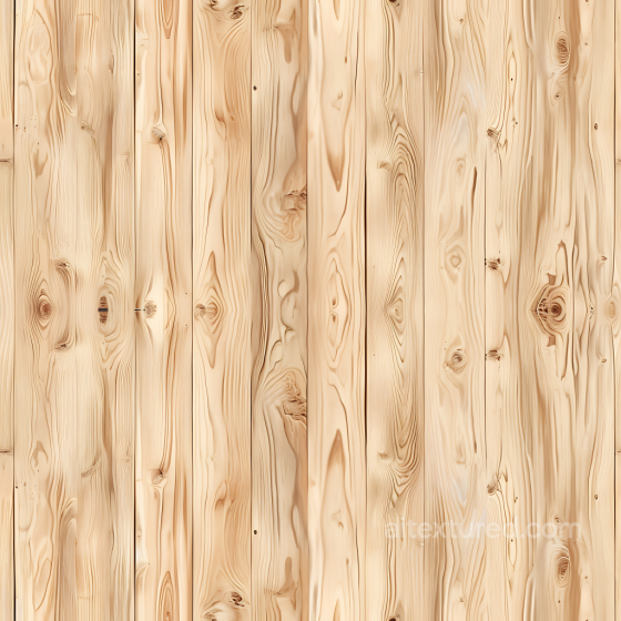 Light Pine Wood Planks PBR Texture with Natural Knots and Grain Wood texture preview