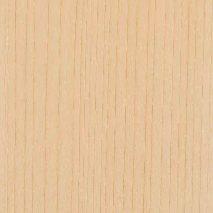 Matte Finish Maple Wood With Straight Grain And Light Wood Tones seamless PBR texture preview