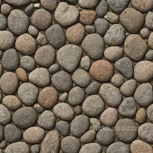 Rough Pebble Seamless Texture seamless Rock PBR texture