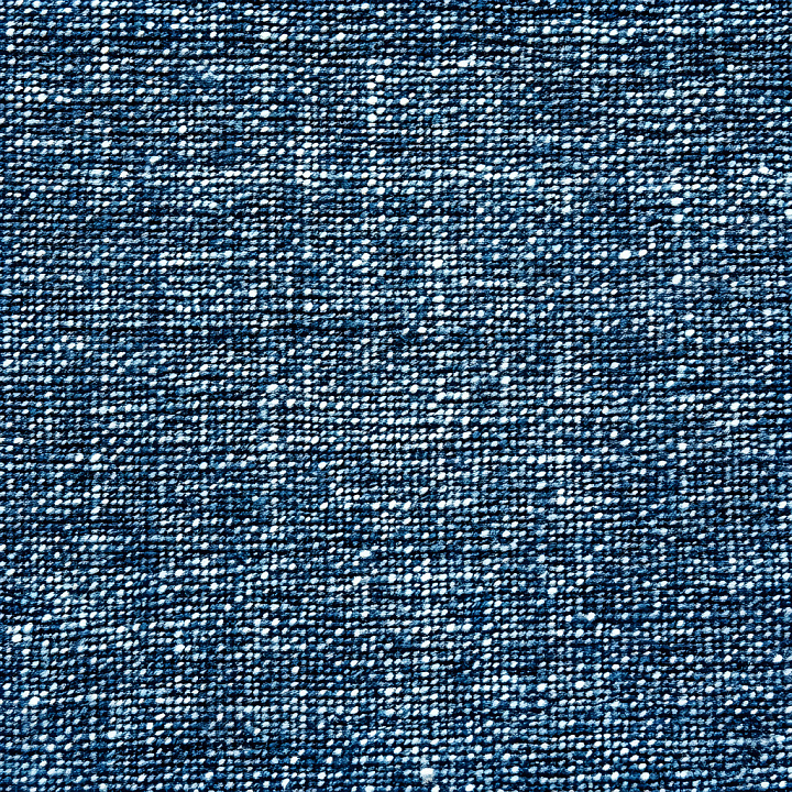 Woven Denim Fabric with Subtle Wear Patterns and Blue-White Tones seamless PBR texture preview