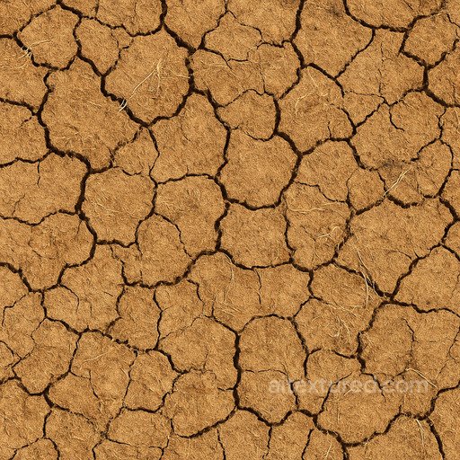Cracked Savanna Texture seamless Grass PBR texture