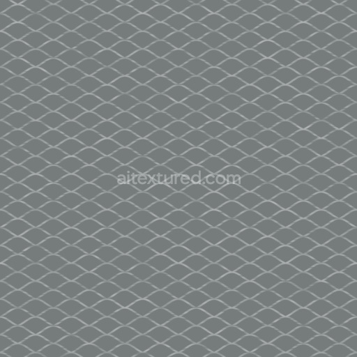 Wave-Shaped Grille Metal Mesh | Free PBR