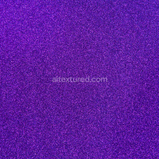 Seamless 3D PBR Texture of Purple Glitter with Fine Sparkle Grain