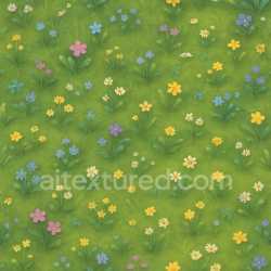 seamless Fantasy Meadow Texture texture 8k free download PBR