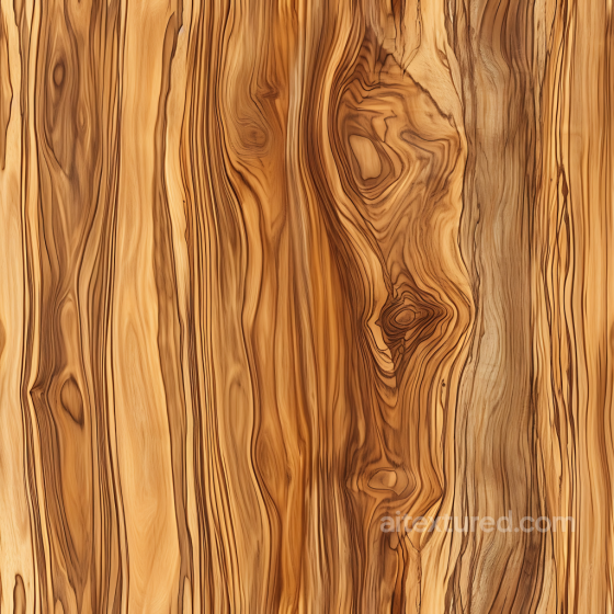 Olive Wood PBR Texture with Rich Grain and Natural Knots Wood texture preview