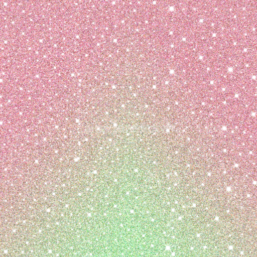 Seamless 3D PBR Glitter Texture with Pink to Green Sparkling Gradient