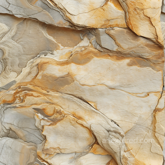 Weathered Sandstone Rock Texture with Natural Layering and Earthy Tones Stone texture preview