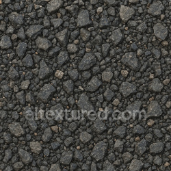 seamless Recycled Asphalt Millings texture 1024x1024 free download PBR