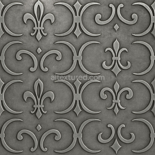 Decorative Steel Texture Seamless 1024X1024