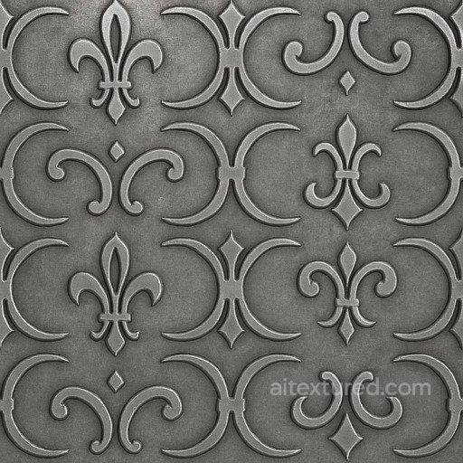 Decorative Steel Seamless Texture seamless Metal PBR texture