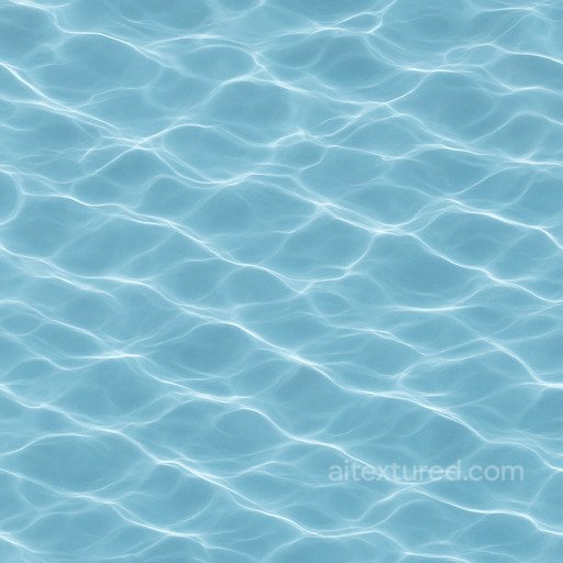Clear Wave Seamless Texture seamless Water PBR texture