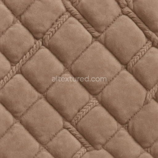 Seamless 3D Texture PBR 8K Stippled Dotted Knitted Looped Wool Fabric