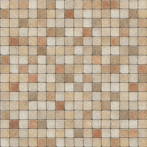 Mosaic Tile Seamless Texture seamless Ceramic-tile PBR texture