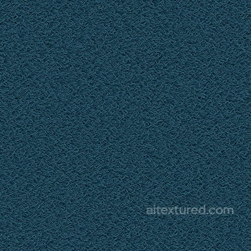 Blue Pile Carpet with Thick Strands | Free PBR seamless Fabric PBR texture