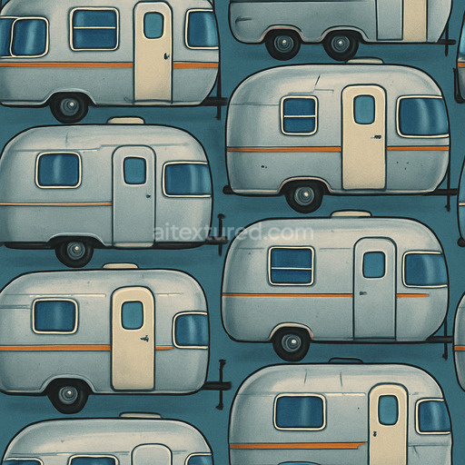Stylized Airstream Seamless Texture