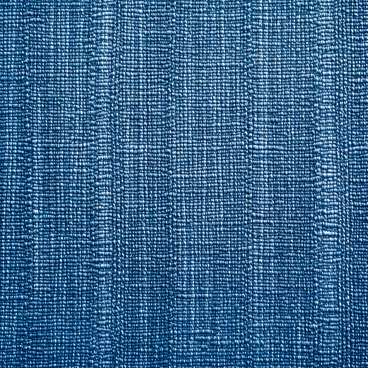 Cracked Denim Fabric with Worn Blue Weave Pattern seamless PBR texture preview