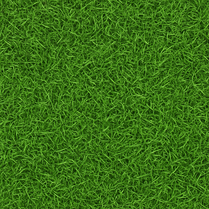 Detailed Green Lawn seamless PBR texture preview