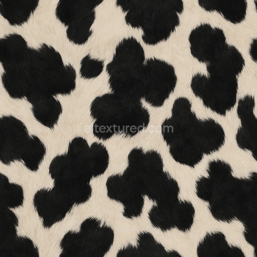 Patterned Cowhide Texture Seamless 1024X1024