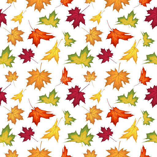 Pattern Bundle - Seamless 3D PBR Texture with Colorful Autumn Leaves Pattern texture preview