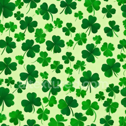 seamless Seamless 3D PBR Texture of Green Shamrock Clover Pattern for St Patrick texture 8k free download PBR