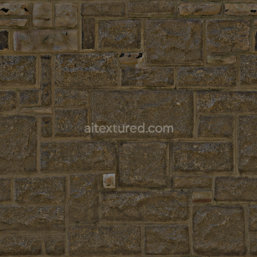 Outdoor Wall Brick — Wall Brick Albedo Stone Brick Wall — PBR seamless 3D texture