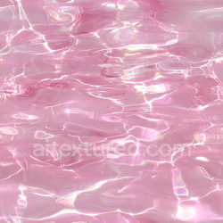 seamless Seamless 3D PBR Pink Water Surface Texture with Soft Reflections and Subtle Ripples texture 8k free download PBR