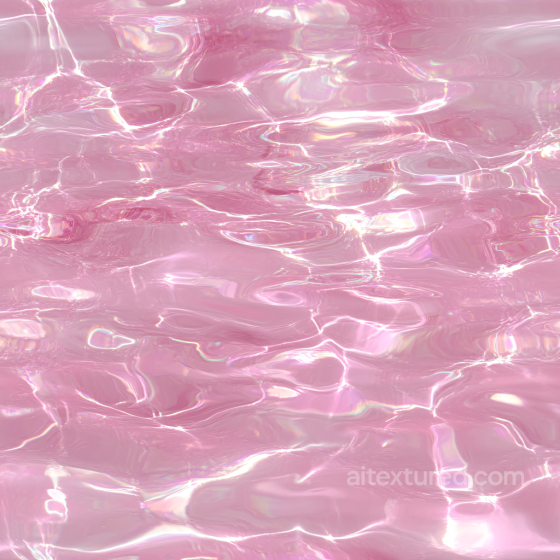 Pink Water Surface Texture with Soft Reflections and Subtle Ripples Water texture preview