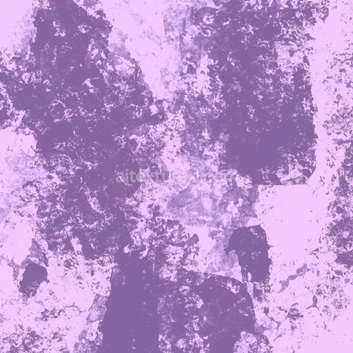 Seamless 3D PBR Purple Watercolor Abstract Texture with Textured Brush Strokes