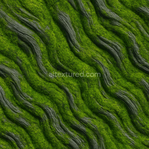 Lush Basalt Flow Texture