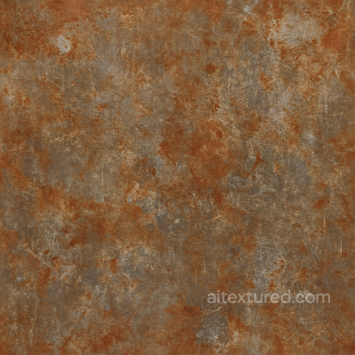 Scuffed Scratched Rusted Oxidized Metal Surface seamless Tactile PBR texture