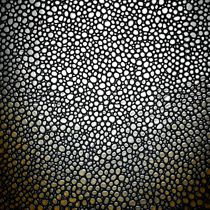 Skin with Detailed Black and White Pore Pattern seamless PBR texture preview