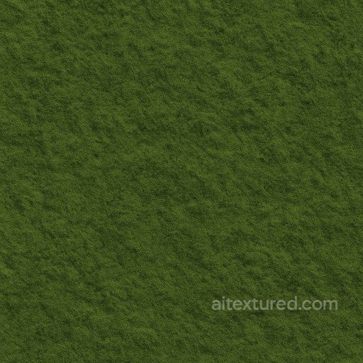Matte Green Moss Seamless Texture seamless Moss PBR texture