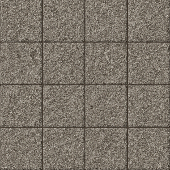 Rough Tile seamless PBR texture preview