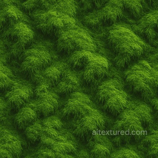 Fantasy Moss Texture seamless Grass PBR texture