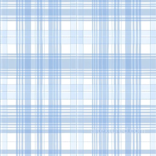 Seamless 3D PBR Texture of Light Blue and White Classic Plaid Pattern texture preview