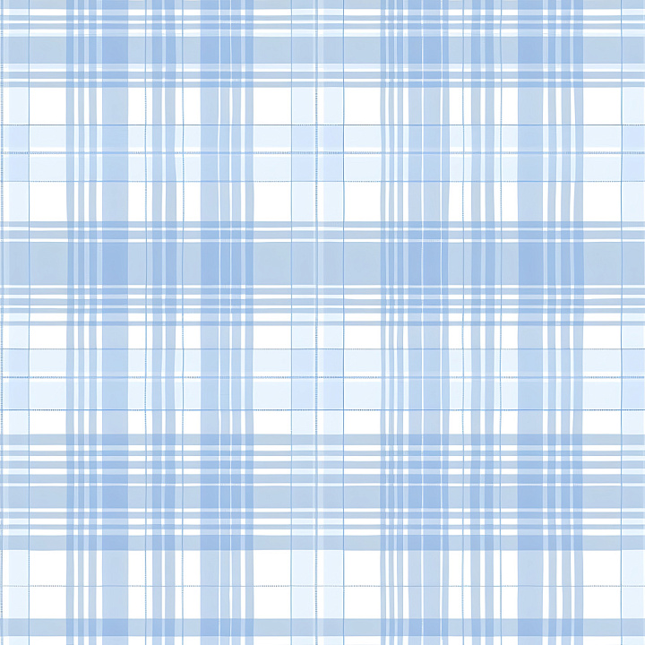 Light Blue and White Classic Plaid Pattern seamless PBR texture preview