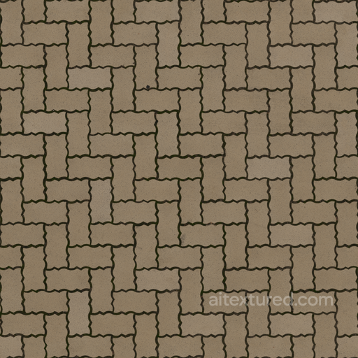 Paving Street Herringbone - Herringbone Brick Brick Bricks seamless Brick PBR texture
